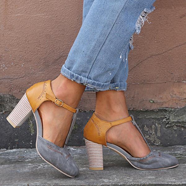 Heidi-Mode | Hübsche Plateauschuhe mit Hohem Absatz - Image 5
