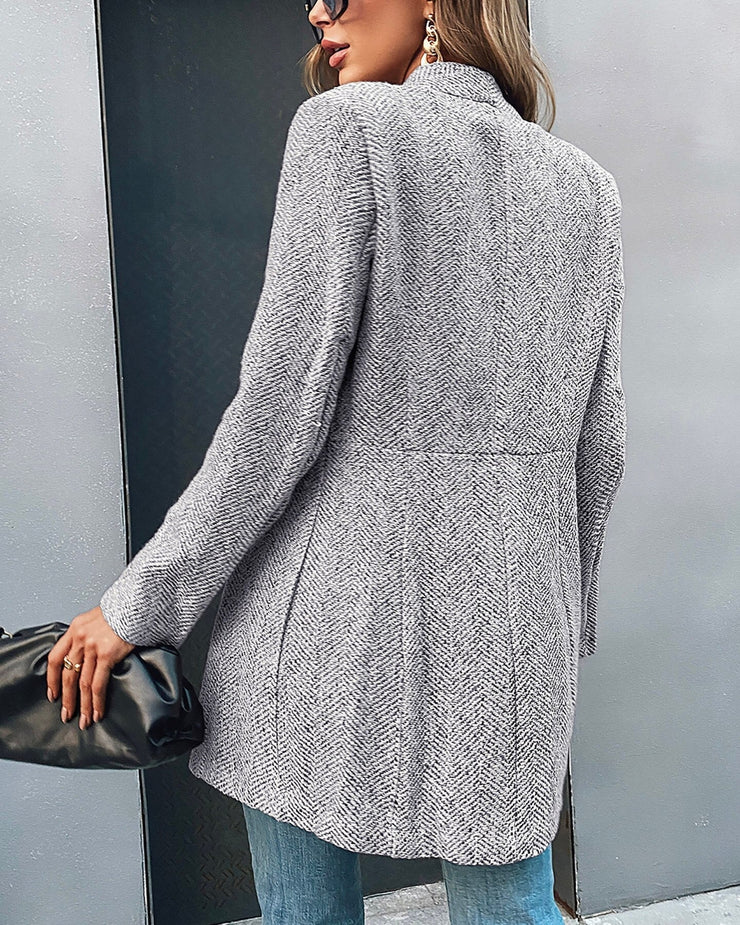Heidi-Mode | Lässiger Blazer mit Langen Ärmeln - Image 3