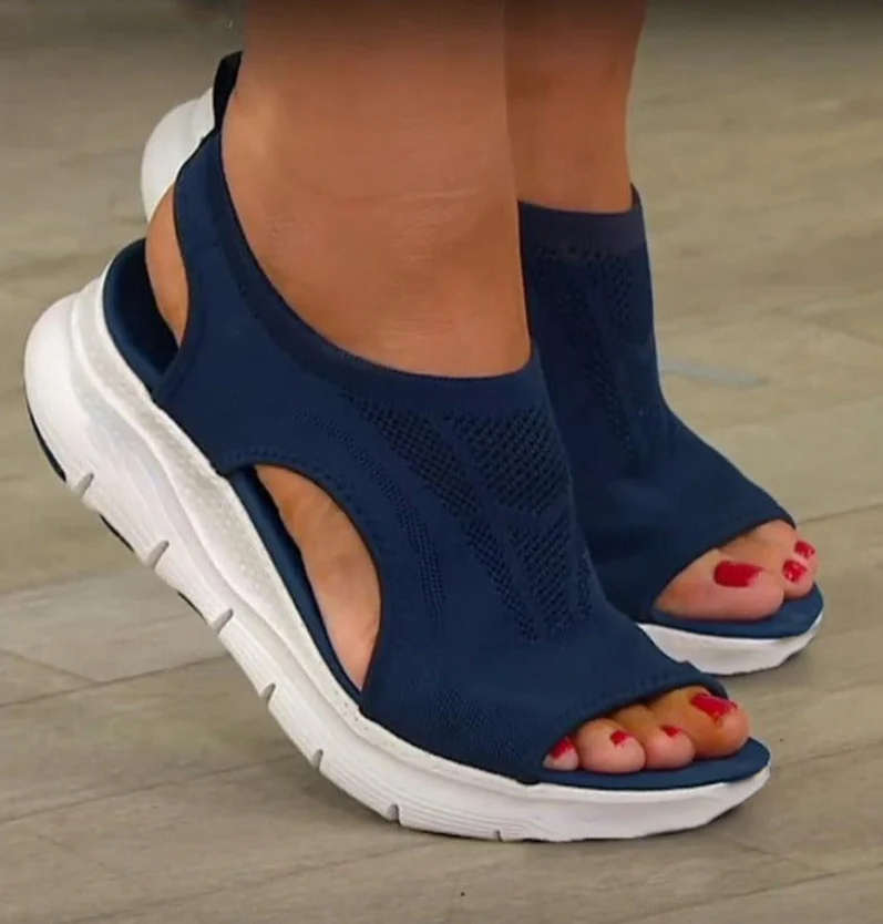 Heidi-Mode | I Orthopädische Damen Sandalen Robuste und Bequeme Sohle - Image 2