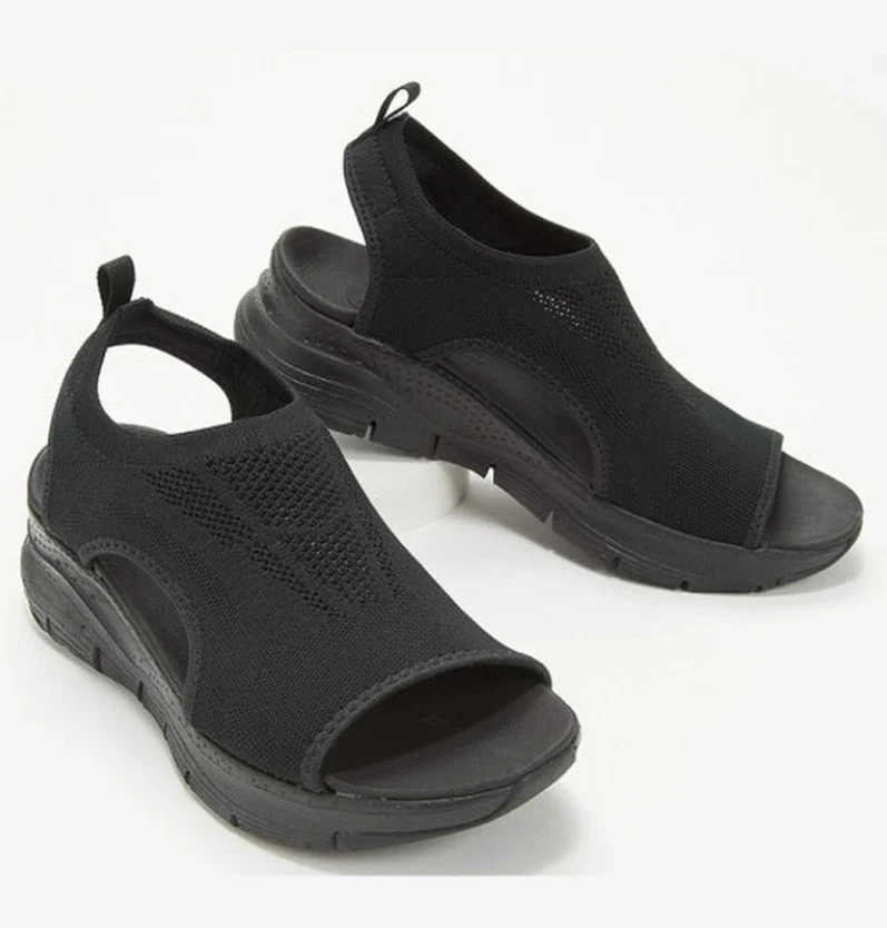 Heidi-Mode | I Orthopädische Damen Sandalen Robuste und Bequeme Sohle - Image 5