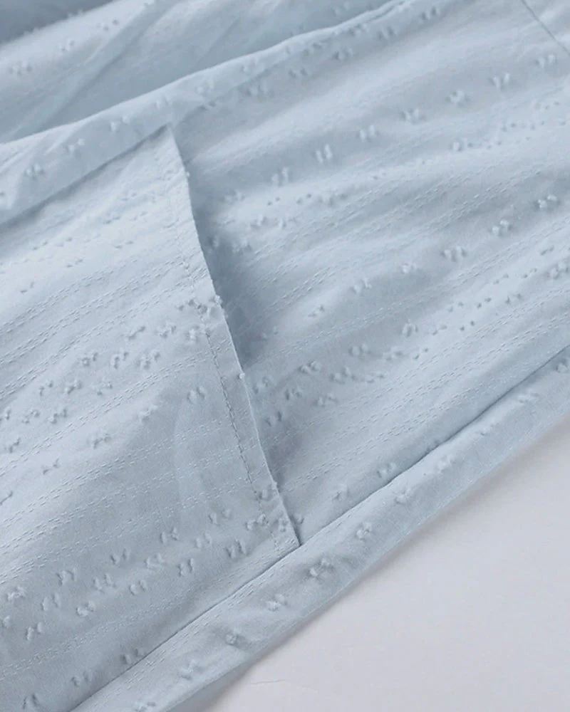 Heidi-Mode | Entspanntes Boho-Hemdkleid mit V-Ausschnitt für Damen - Image 4