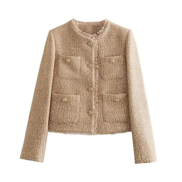 Heidi-Mode | Jacke Elegant Baumwolle mit Taschen Ideal für Jede Saison - Image 2