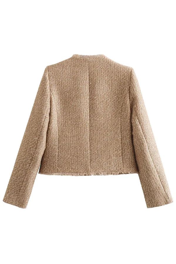 Heidi-Mode | Jacke mit Rundhalsausschnitt und Knöpfen - Image 3