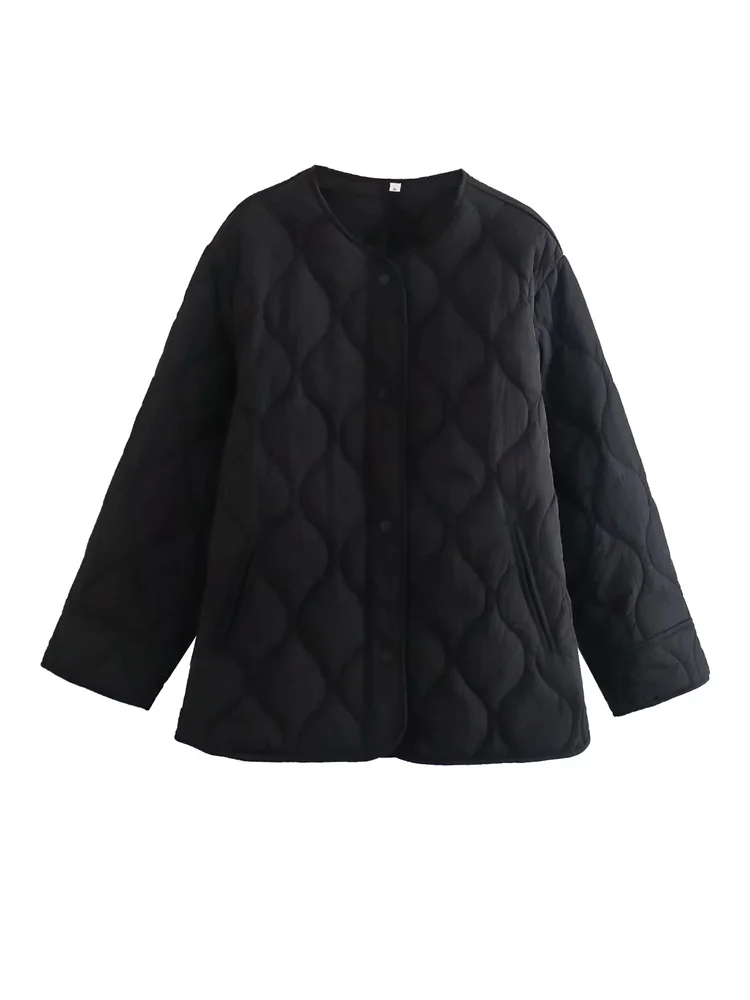 Heidi-Mode | Oversize Gesteppte Jacke mit Druckknöpfen - Image 5