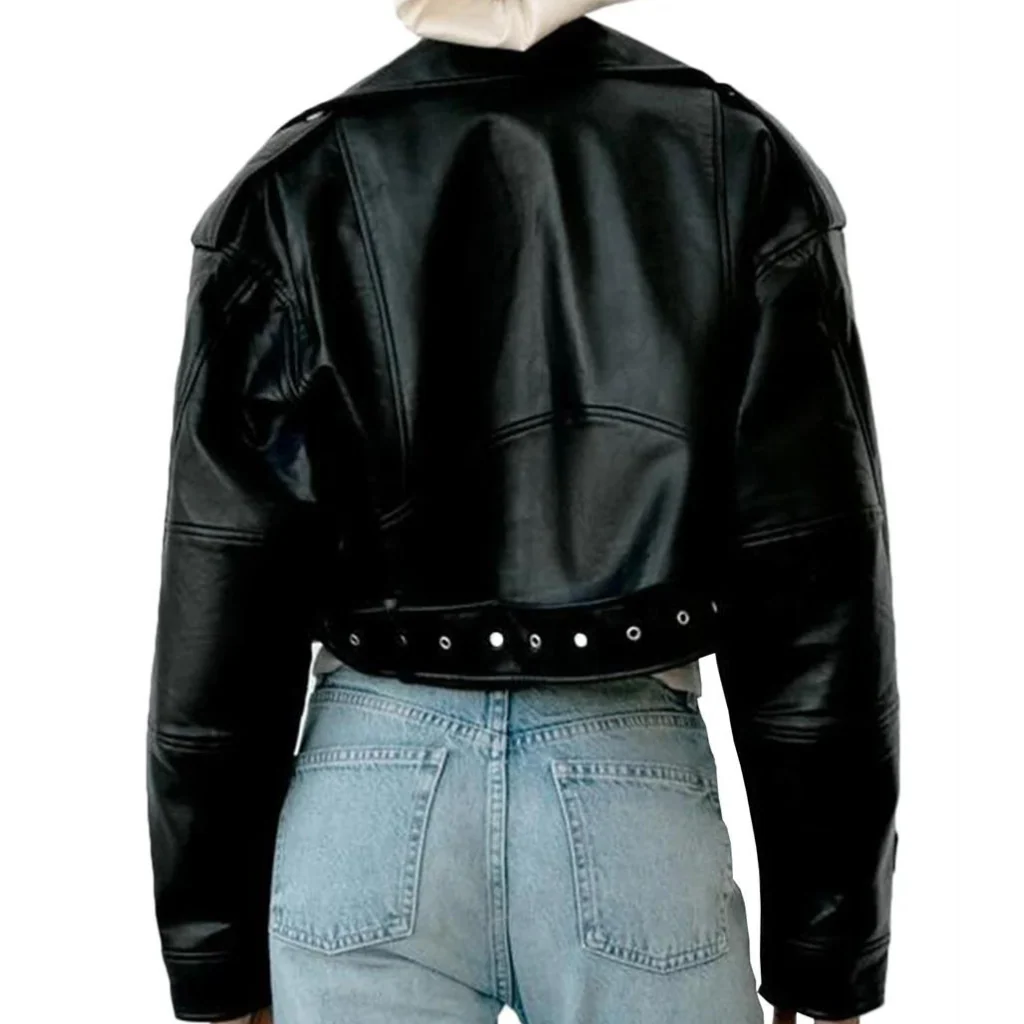 Heidi-Mode | Slim-Fit-Lederjacke für Frauen - Image 4