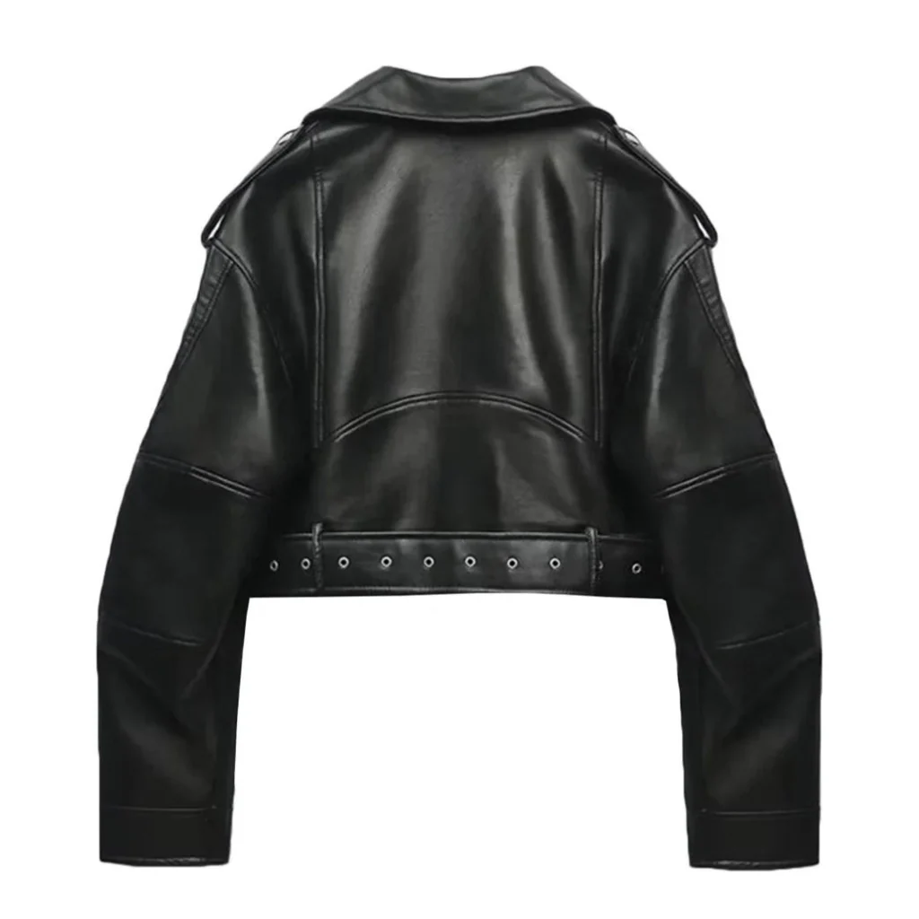 Heidi-Mode | Slim-Fit-Lederjacke für Frauen - Image 5