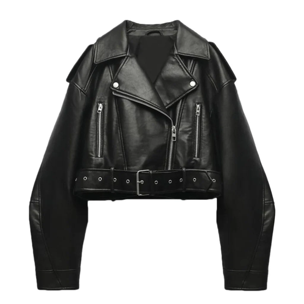 Heidi-Mode | Slim-Fit-Lederjacke für Frauen - Image 6