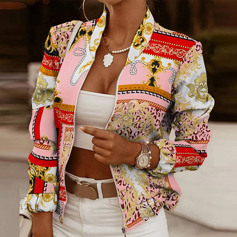 Heidi-Mode | Jacke Vintage Elegante Zwischenjacke für Frauen - Image 8