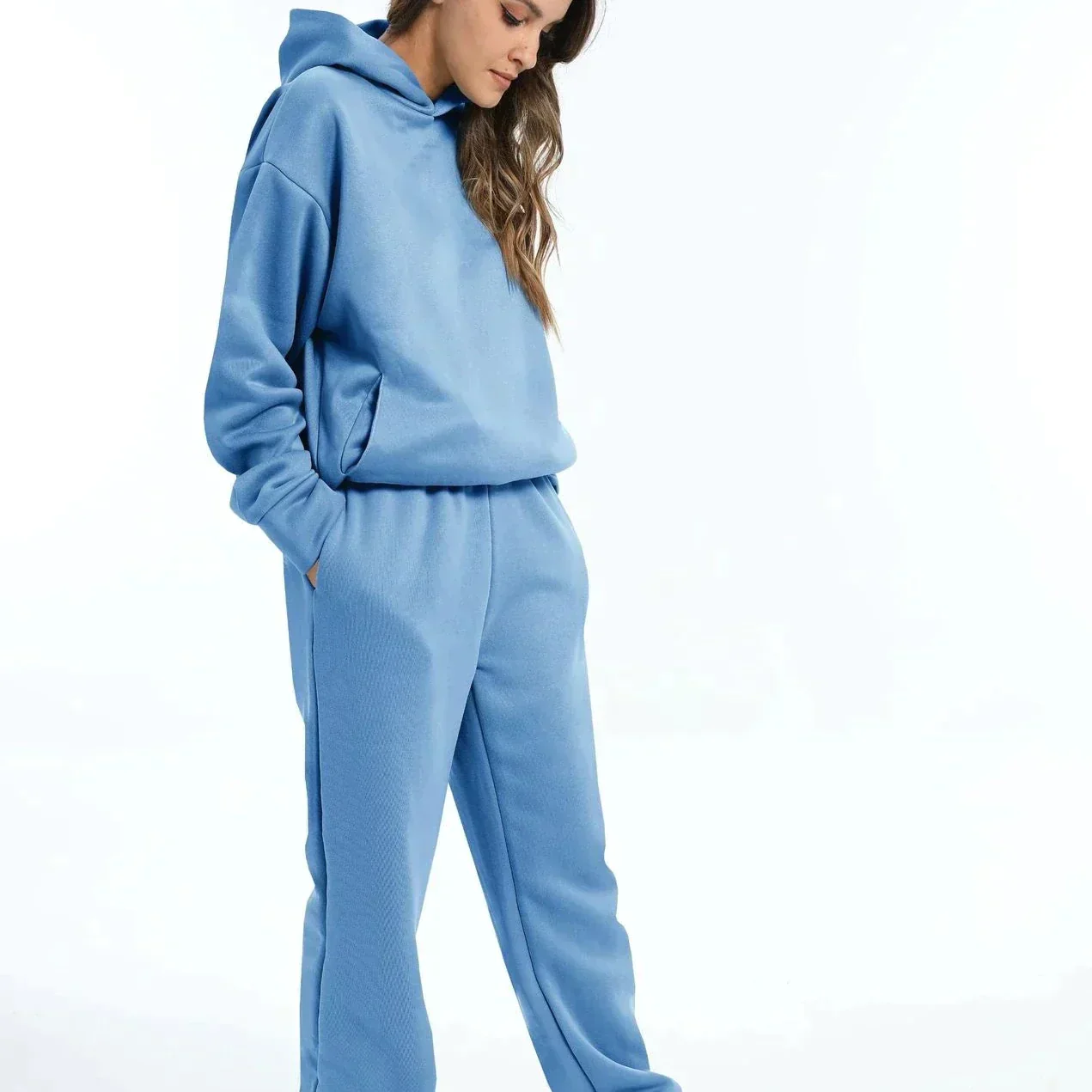 Heidi-Mode | Jacquelyn Ultimate Comfort Sweat Pants & Kapuzenpulli Set - Image 2