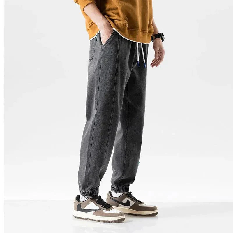 Heidi-Mode | Modische Plus-Size-Herren-Jeans mit Knöchelbindung - Image 2