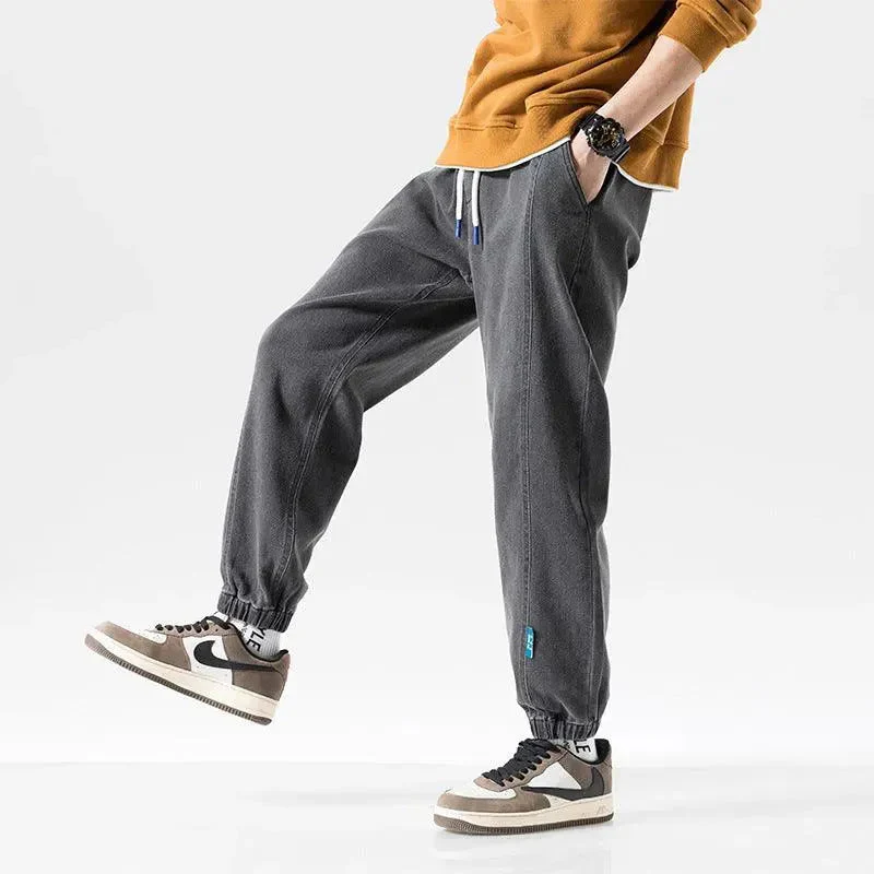 Heidi-Mode | Modische Plus-Size-Herren-Jeans mit Knöchelbindung - Image 3