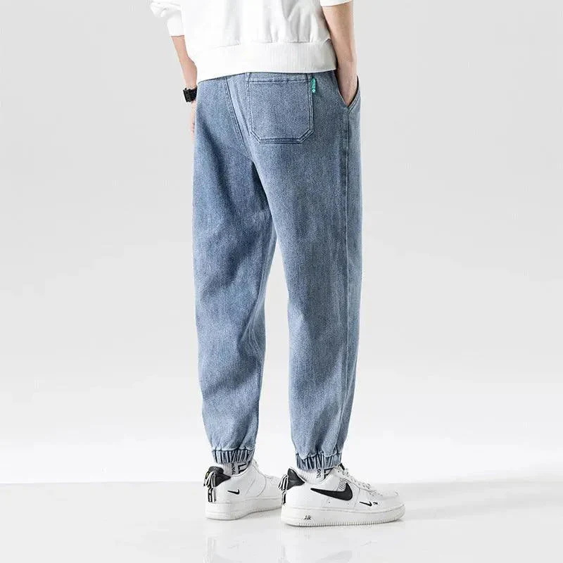 Heidi-Mode | Modische Plus-Size-Herren-Jeans mit Knöchelbindung - Image 4