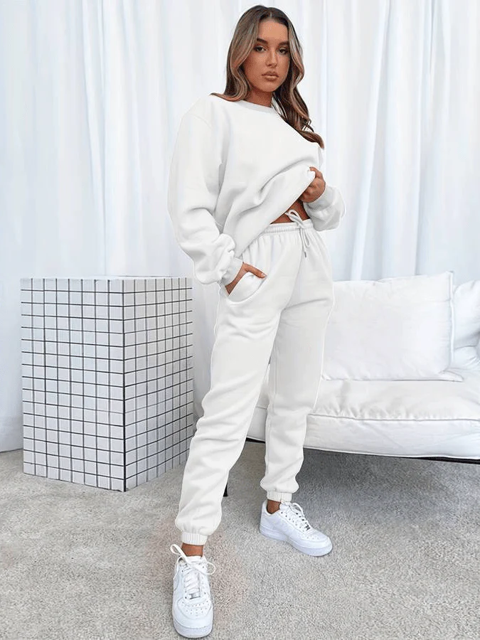 Heidi-Mode | Jogging Satz Bequem Übergröße Damen Lässig Chi - Image 2