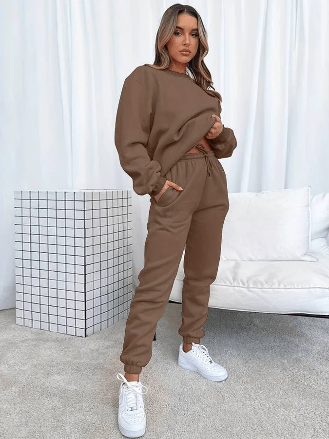 Heidi-Mode | Jogging Satz Bequem Übergröße Damen Lässig Chi - Image 6