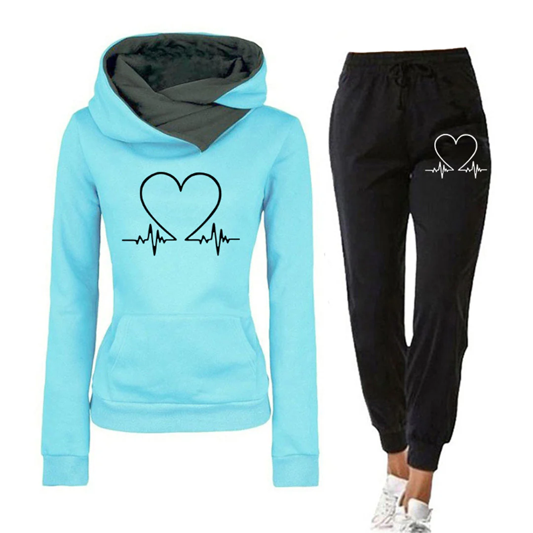 Heidi-Mode | Jogging Satz mit Hose für Damen - Image 2