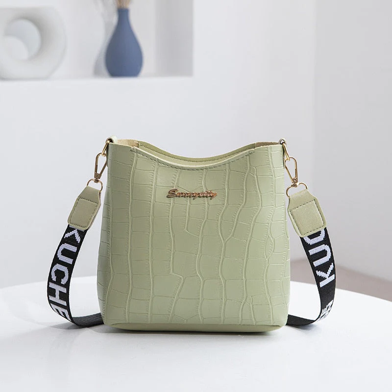 Heidi-Mode | Jaunty Umhängetasche Damen Mini Crossbody Eimer Handtasche - Image 2
