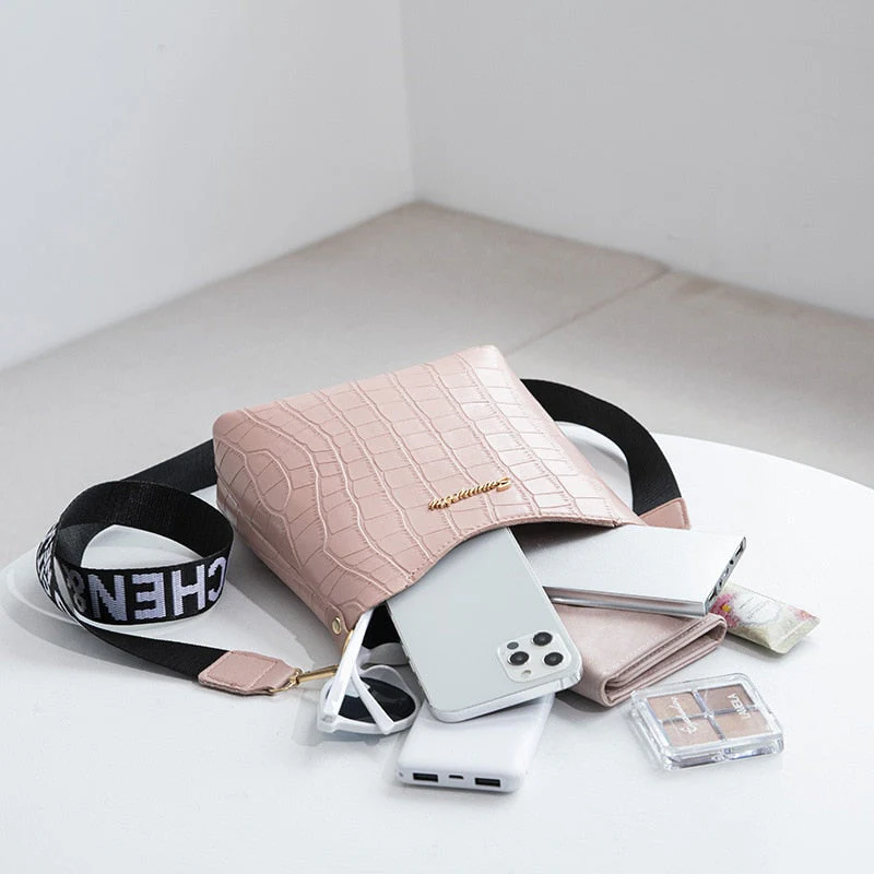 Heidi-Mode | Jaunty Umhängetasche Damen Mini Crossbody Eimer Handtasche - Image 4