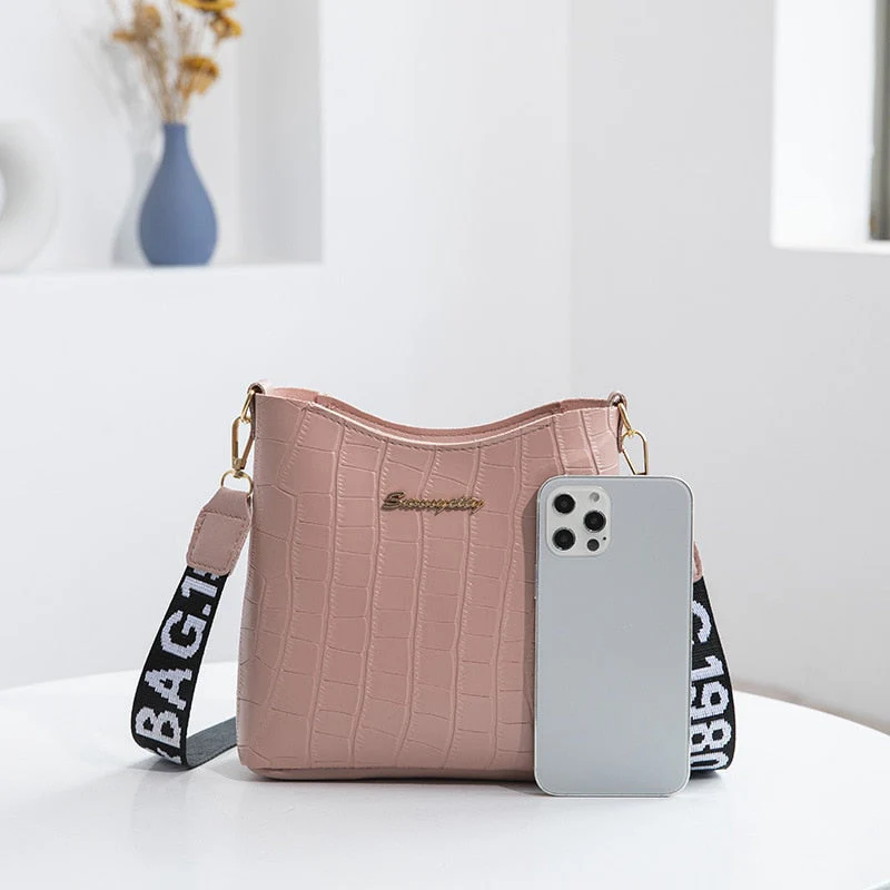Heidi-Mode | Jaunty Umhängetasche Damen Mini Crossbody Eimer Handtasche - Image 5
