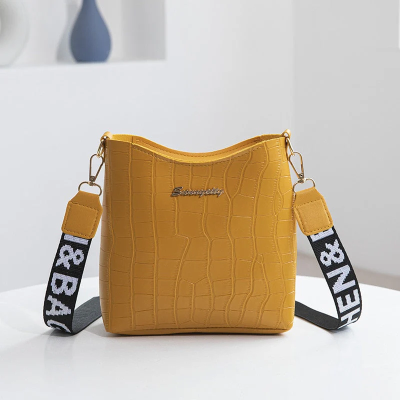 Heidi-Mode | Jaunty Umhängetasche Damen Mini Crossbody Eimer Handtasche - Image 7