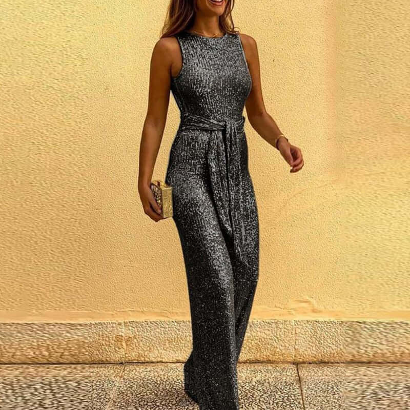 Heidi-Mode | Jumpsuit mit Einem Schulterträger und Verstellbarem Bund - Image 2
