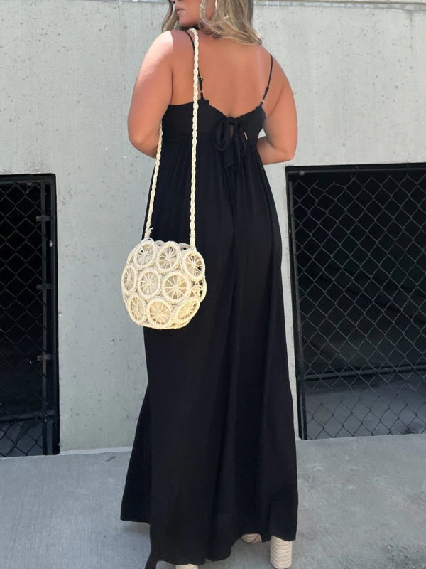 Heidi-Mode | Jumpsuit mit V-Ausschnitt und Breiten Trägern - Image 2