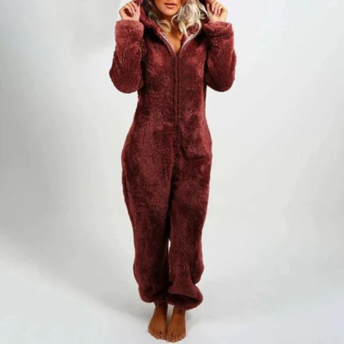 Heidi-Mode | Kapuze Fleece Heidi-Mode | für Erwachsene Loungewear - Image 3