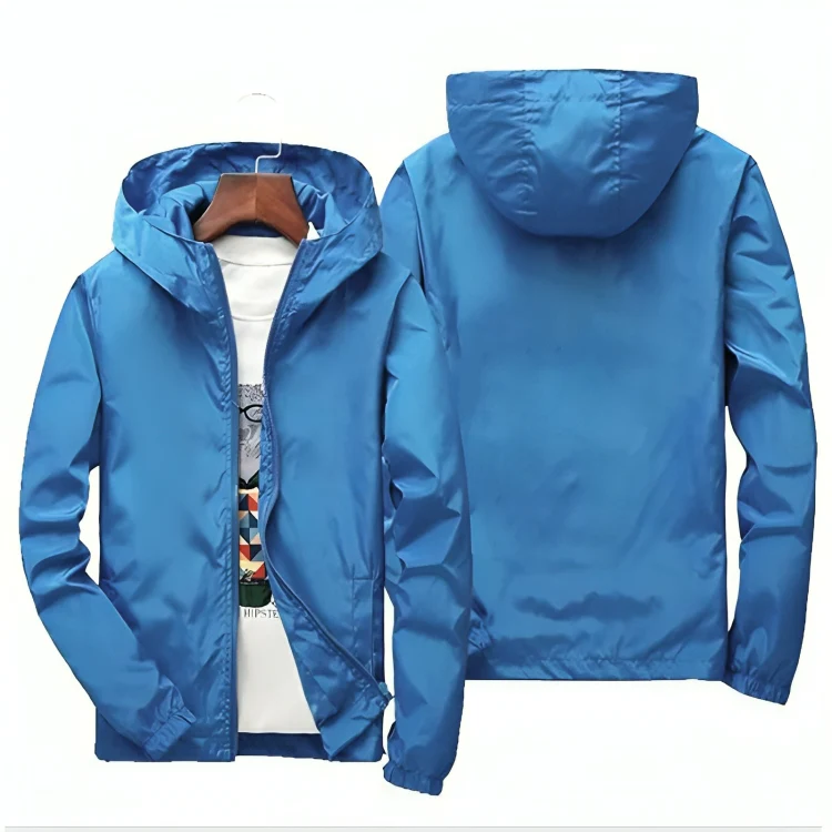Heidi-Mode | Kapuze Wasserdichte Sommerjacke Herrenjacke - Image 4
