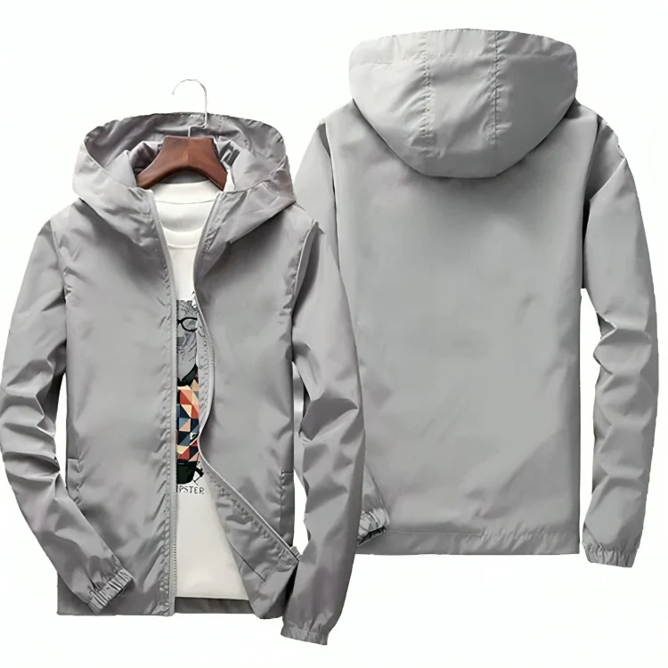 Heidi-Mode | Kapuze Wasserdichte Sommerjacke Herrenjacke - Image 7
