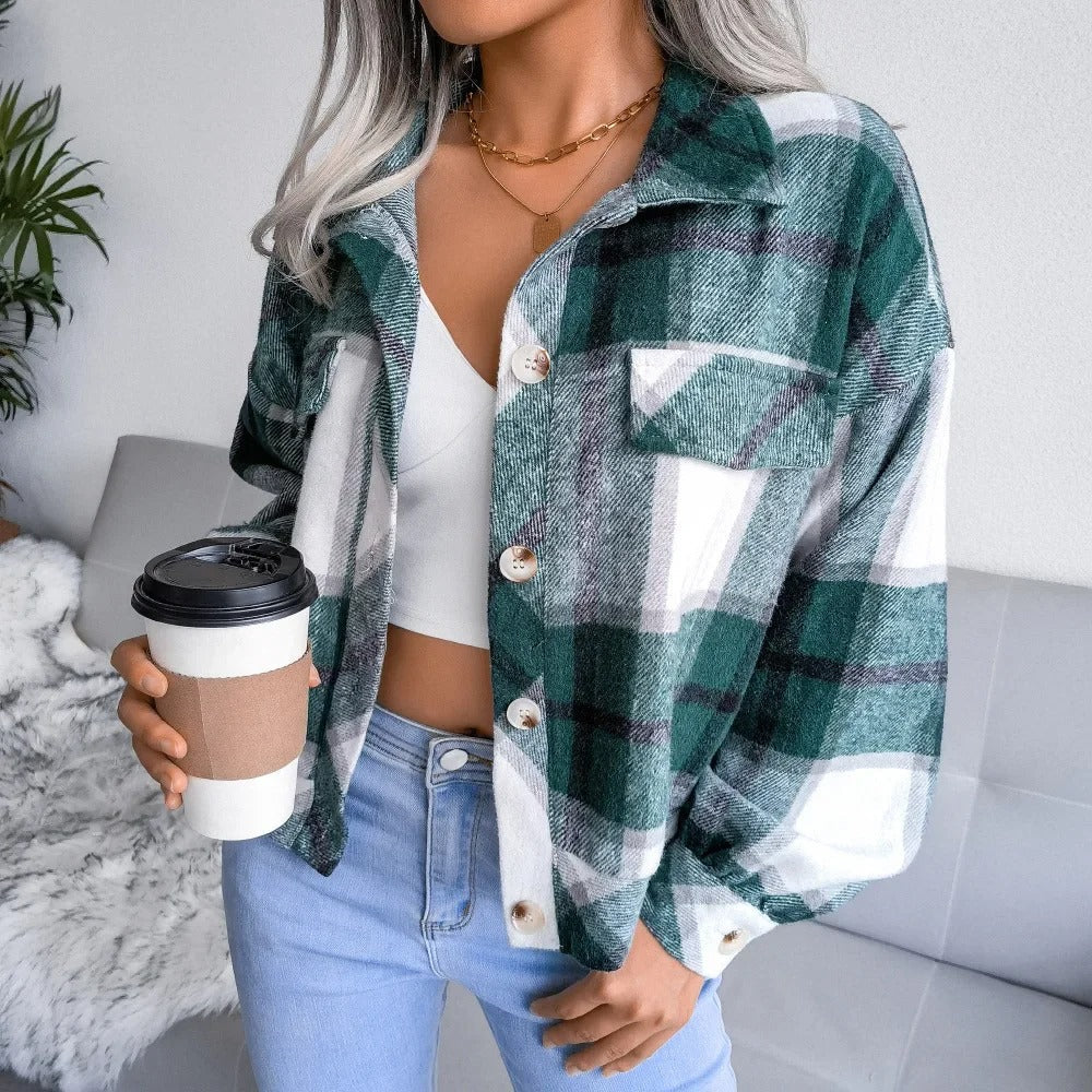 Heidi-Mode | Karierte Sommerjacke für Damen - Image 3