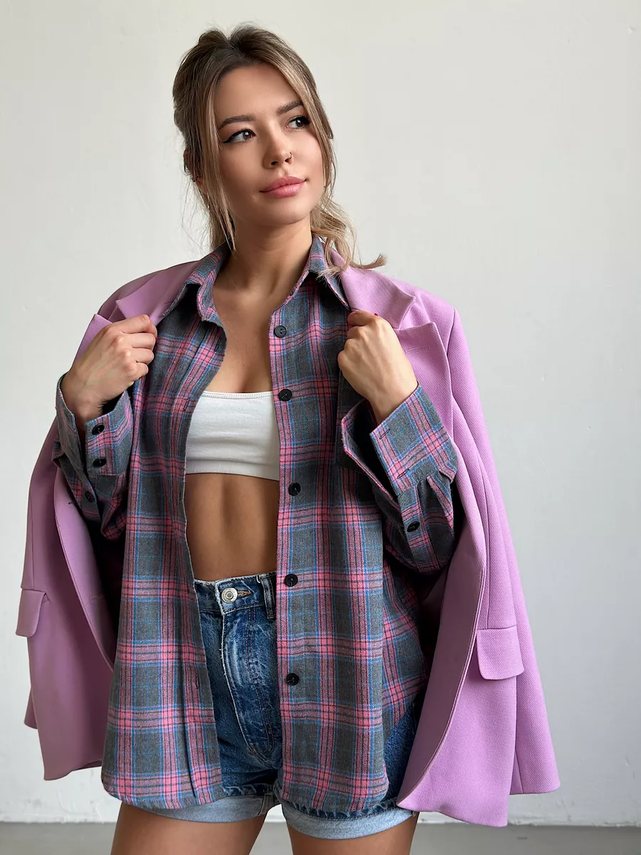 Heidi-Mode | Kariertes Flanellhemd für Frauen - Image 5