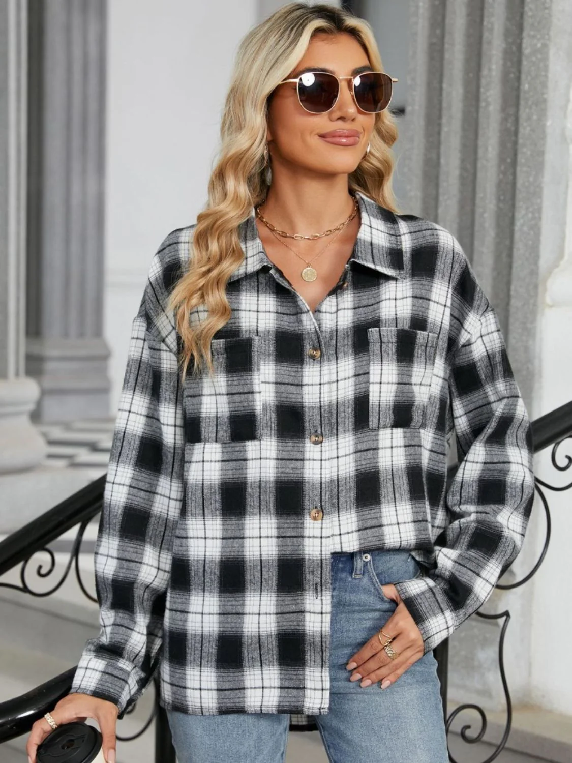 Heidi-Mode | Kariertes Hemd für Damen - Image 3