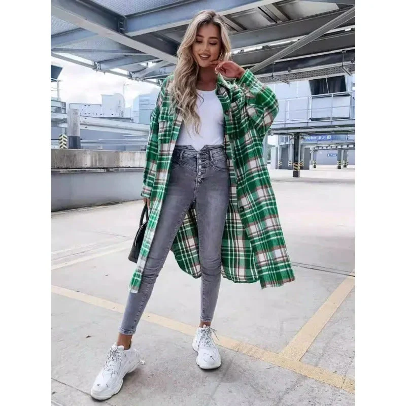 Heidi-Mode | Kariertes Overshirt - Image 2