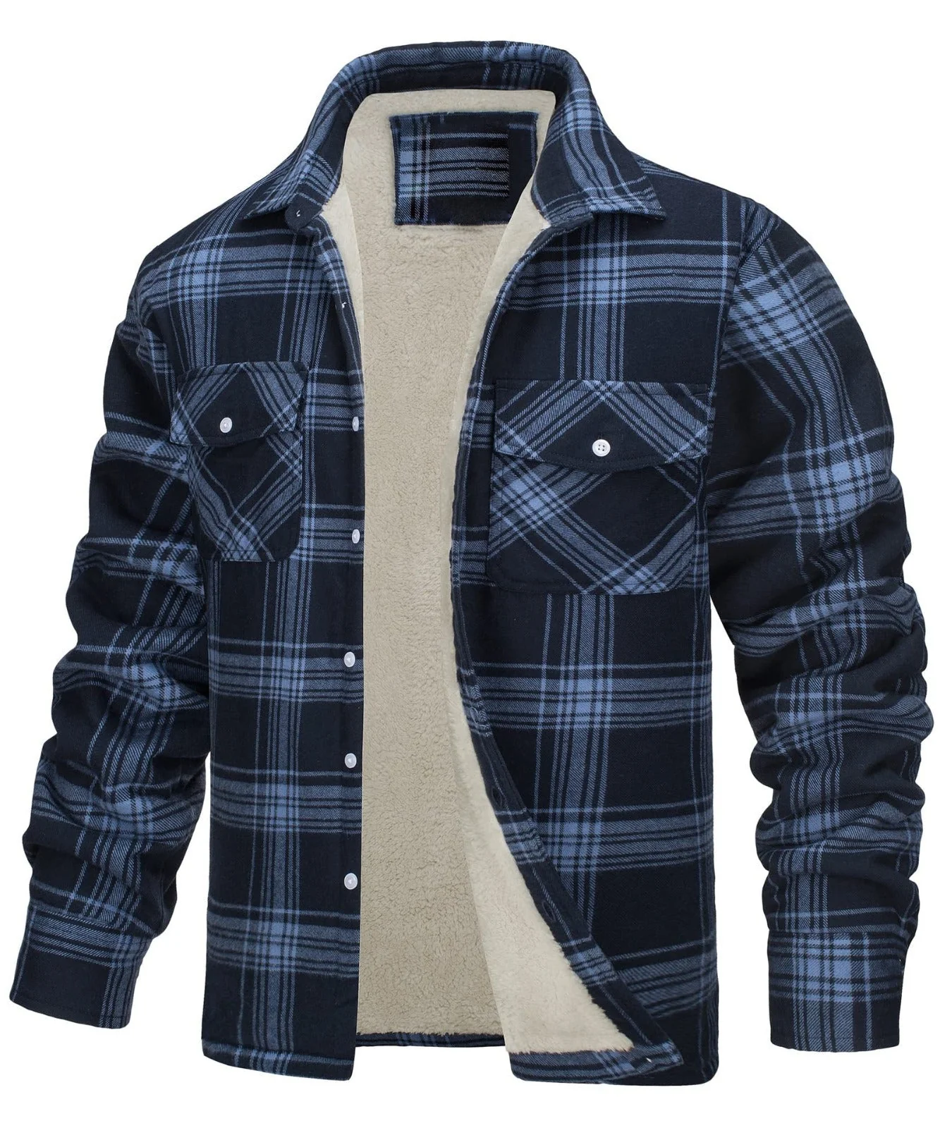 Heidi-Mode | Karo für Wärme Vielseitigkeit Herrenjacke - Image 7