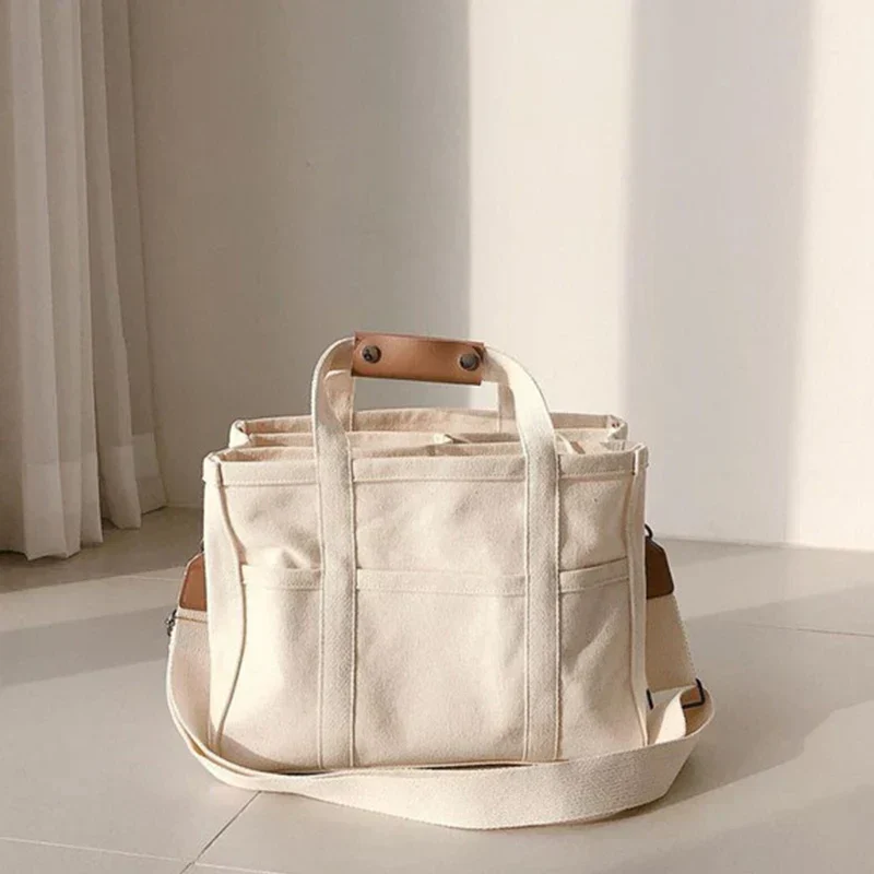 Heidi-Mode | Canvas-Tasche mit Mehrfachfächern - Image 2