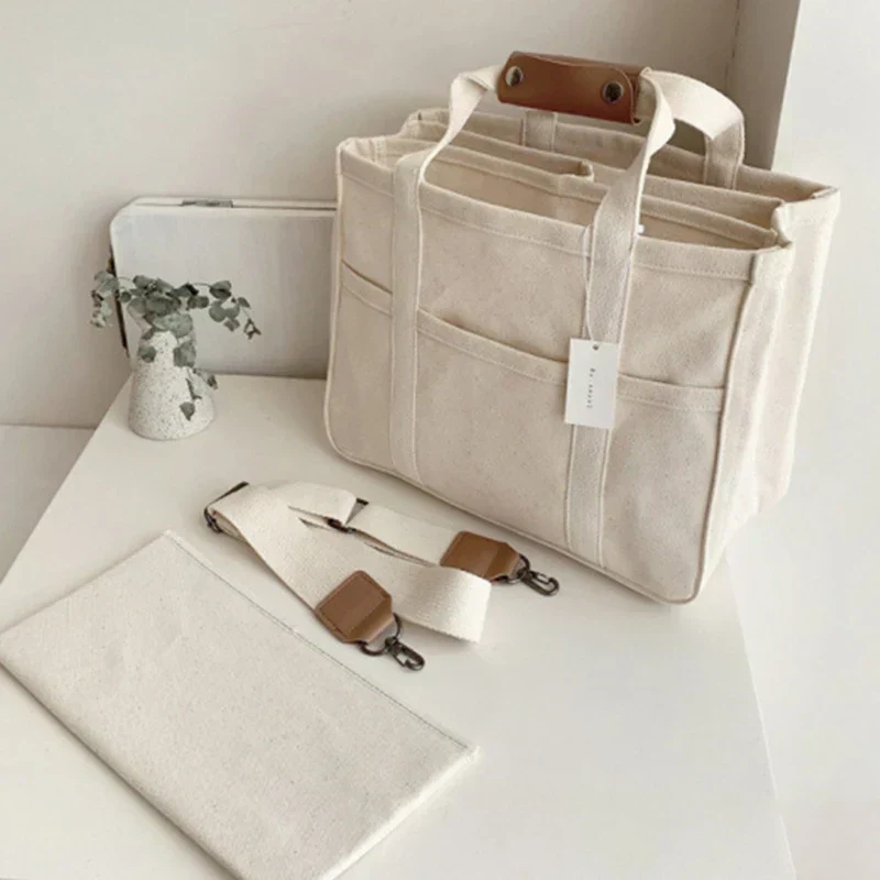 Heidi-Mode | Canvas-Tasche mit Mehrfachfächern - Image 3