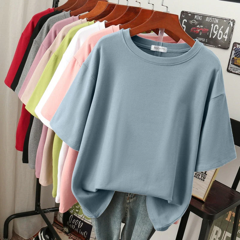Heidi-Mode | Kuscheliges Baumwoll-Basic: Plus-Size T-Shirt für Damen - Image 8