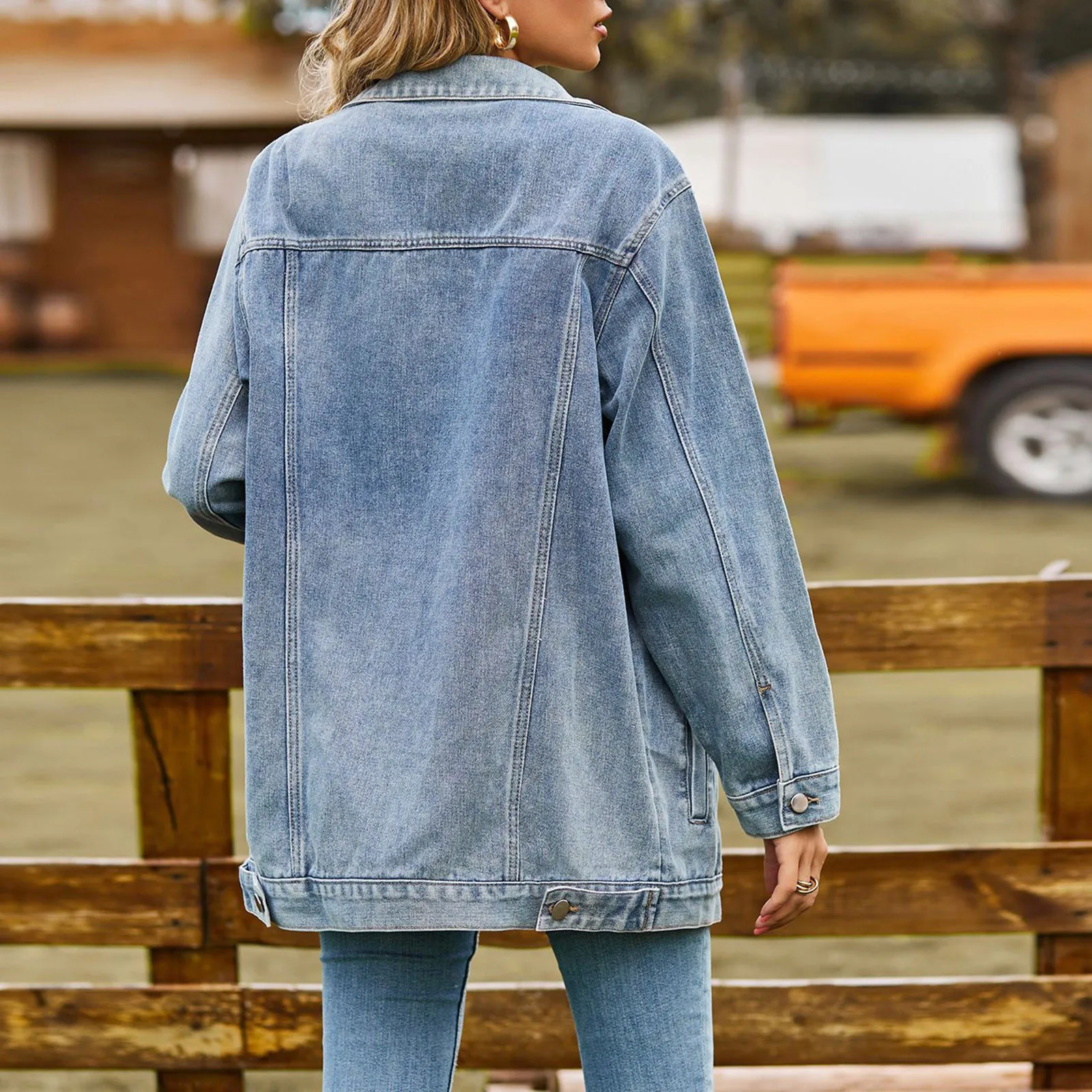Heidi-Mode | Klassisch Elegante Jeansjacke - Image 3