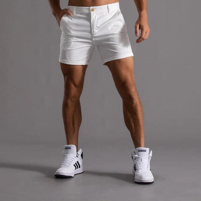 Heidi-Mode | Klassische Chino-Shorts Aus Baumwolle für Herren - Image 3