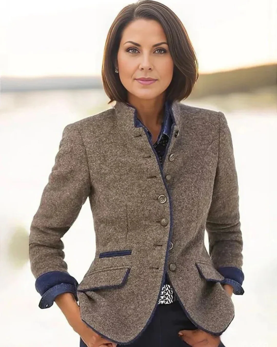 Heidi-Mode | Klassische Damen Frühlingjacke - Image 2