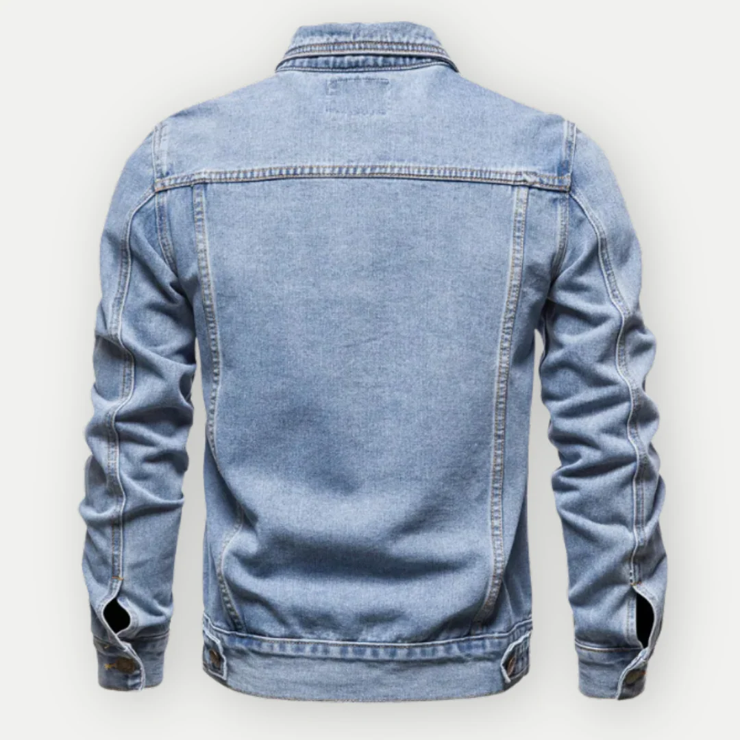 Heidi-Mode | Klassische Denim Trucker Jacke - Image 2