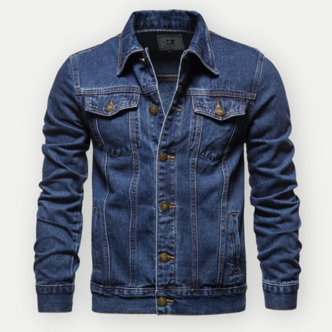 Heidi-Mode | Klassische Denim Trucker Jacke - Image 5