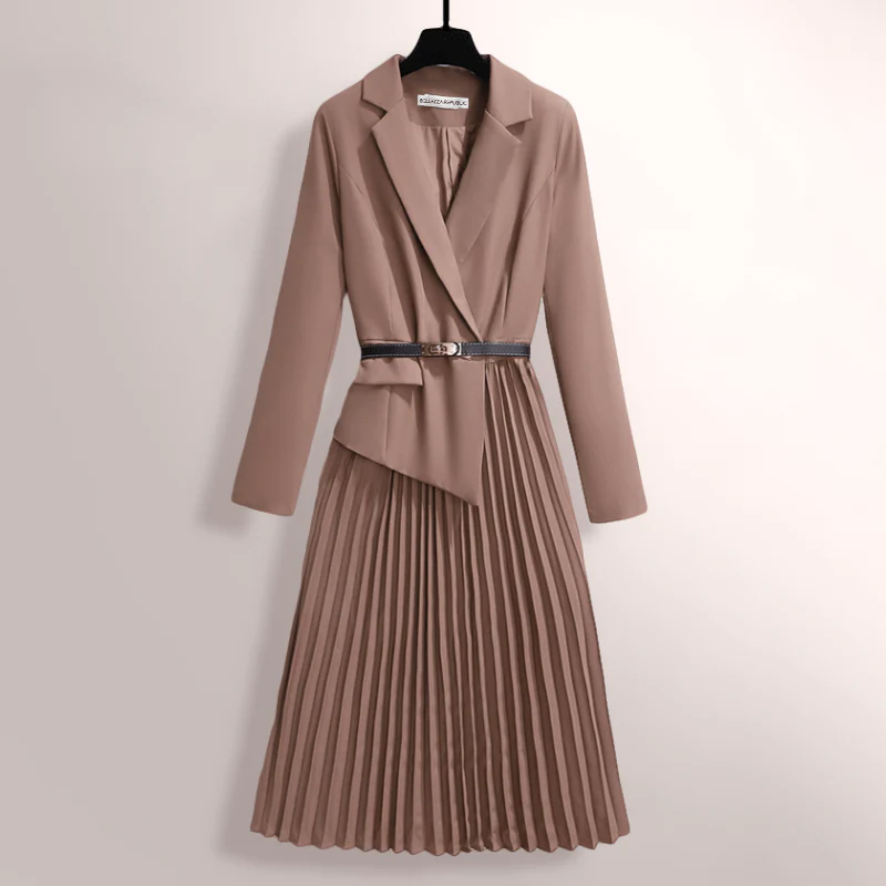 Heidi-Mode | Klassische Faltenrock Damen Kleid Zeitlose Eleganz - Image 4
