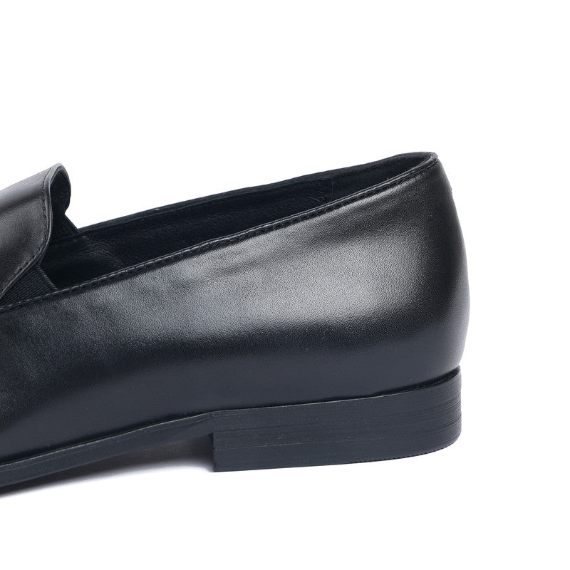 Heidi-Mode | Klassische Leder Slipper für Herren Stilvoll & Bequem - Image 3