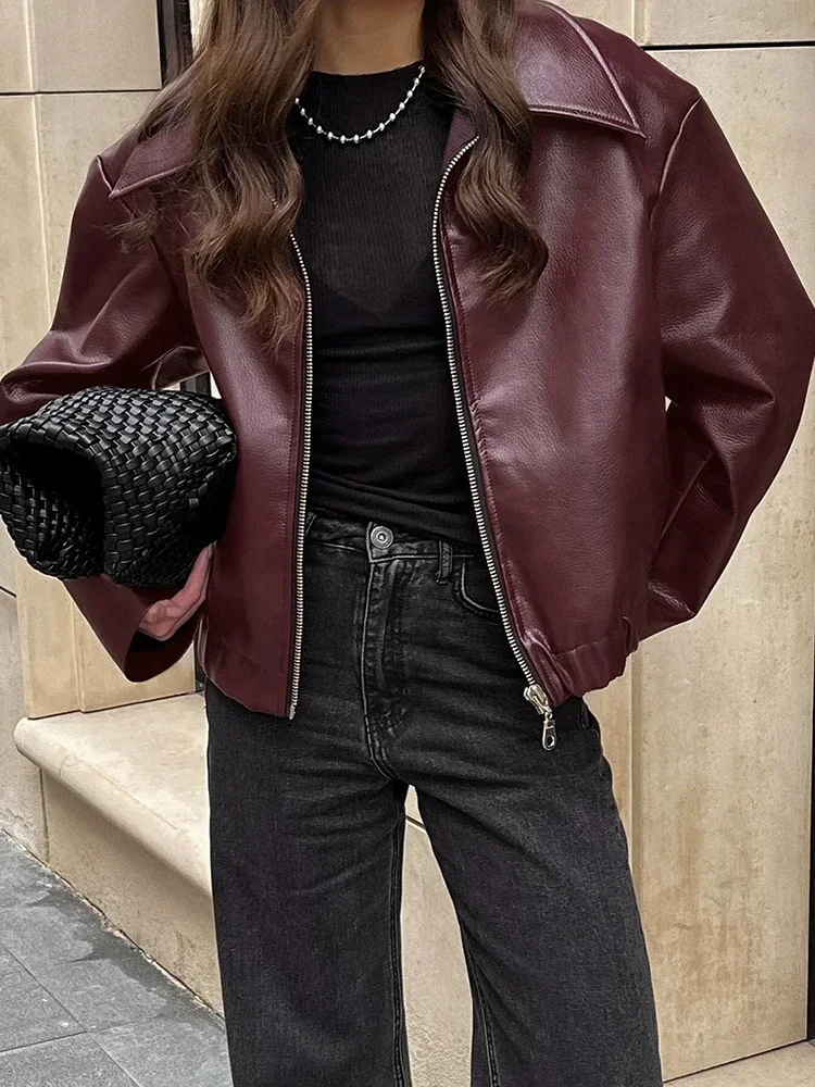 Heidi-Mode | Klassische Öko-Lederjacke - Image 2