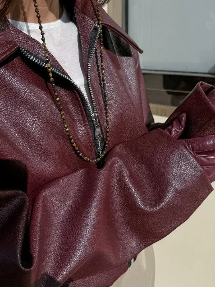Heidi-Mode | Klassische Öko-Lederjacke - Image 3