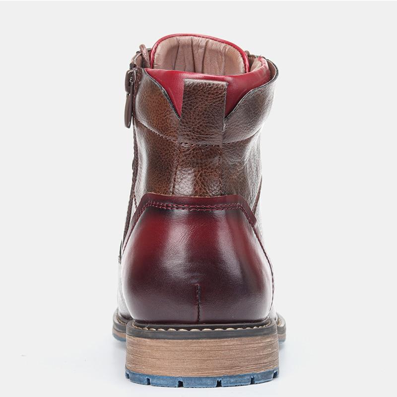 Heidi-Mode | Klassische Oxford Lederstiefel für Herren - Image 5