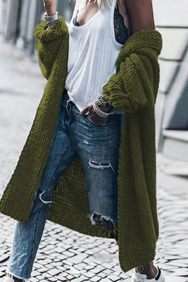 Heidi-Mode | Klassische und Bequeme Allgemeine Strickjacke - Image 5