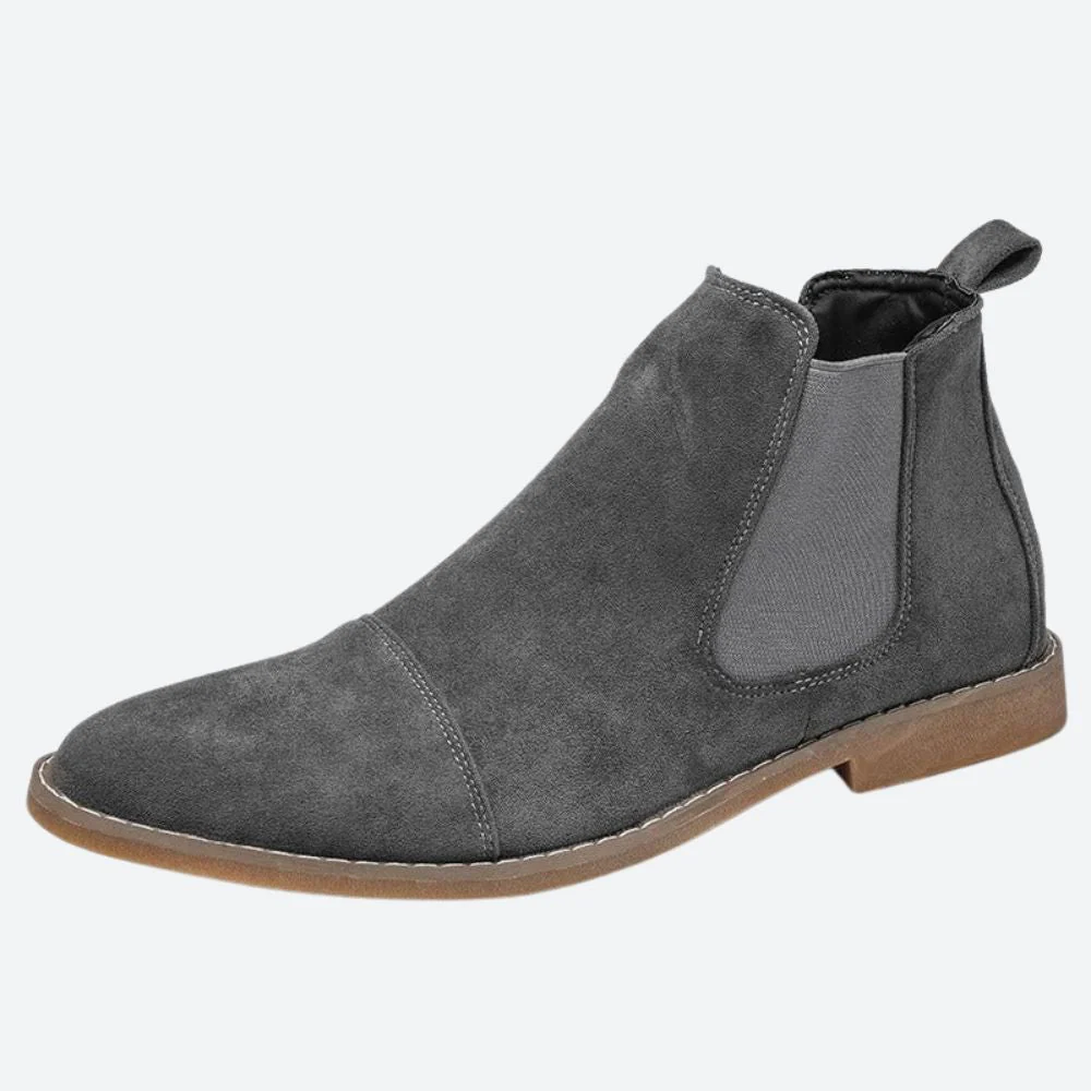 Heidi-Mode | Klassische Wildleder Chelsea Boots für Herren - Image 2