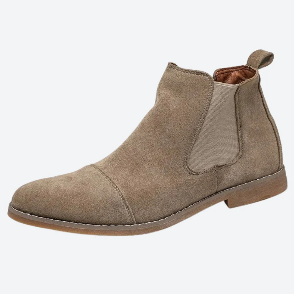 Heidi-Mode | Klassische Wildleder Chelsea Boots für Herren - Image 3