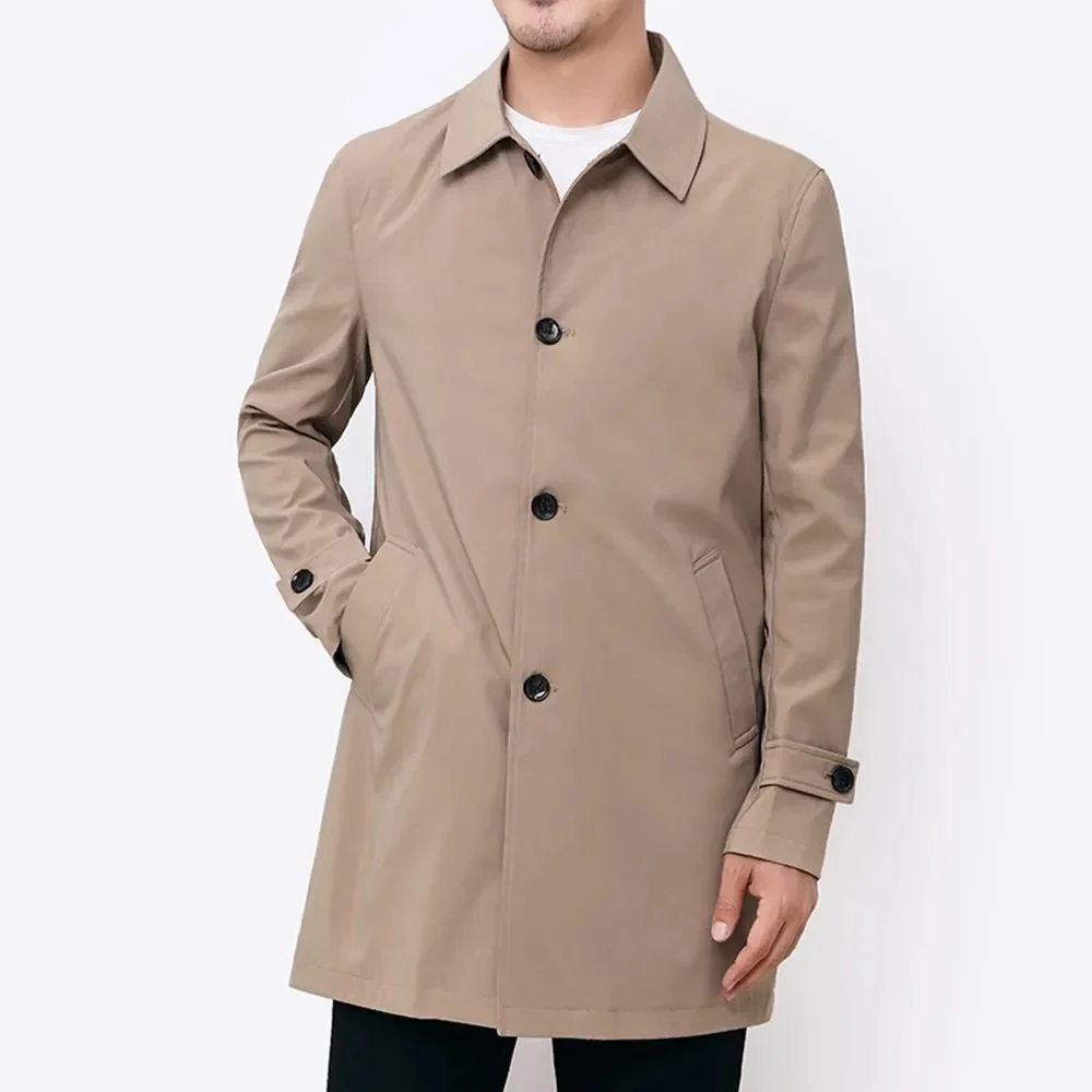 Heidi-Mode | Klassischer Herren Trenchcoat - Image 2